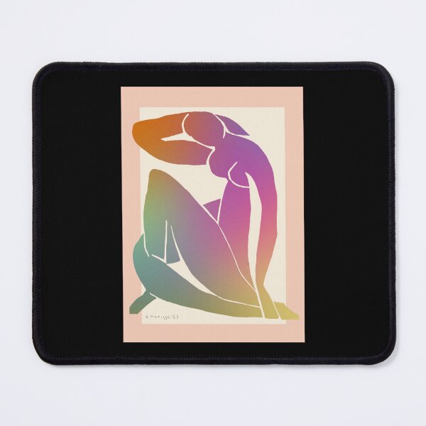 Item preview, Rainbow Matisse Nu Bleu IV designed and sold by SuzanneRolfson.