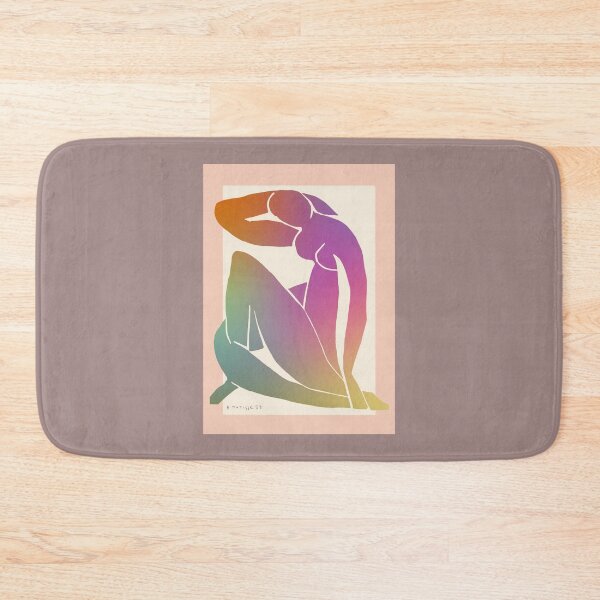 Item preview, Rainbow Matisse Nu Bleu IV designed and sold by SuzanneRolfson.