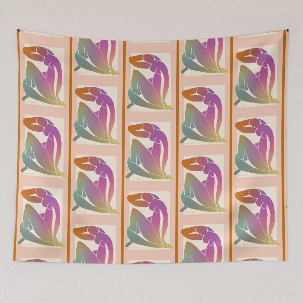 Item preview, Rainbow Matisse Nu Bleu IV designed and sold by SuzanneRolfson.