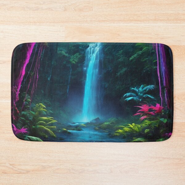 Item preview, Waterfall in rain forest designed and sold by tatty58.