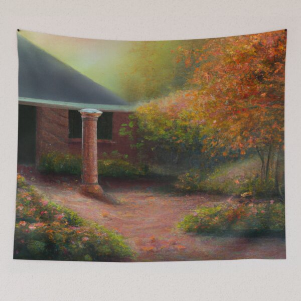 Item preview, Autumn Serenity A Garden Haven designed and sold by jackbermess.