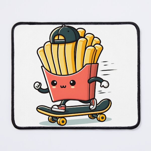 Item preview, Kawaii French Fries With Cap designed and sold by CanvasCutie.