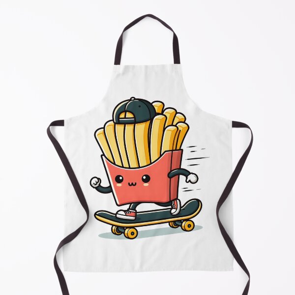 Item preview, Kawaii French Fries With Cap designed and sold by CanvasCutie.