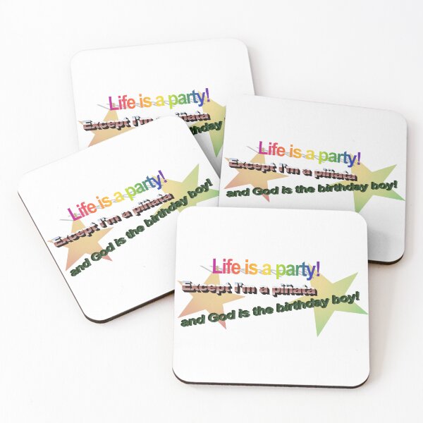 Item preview, Life is a Party! designed and sold by PitaGene.