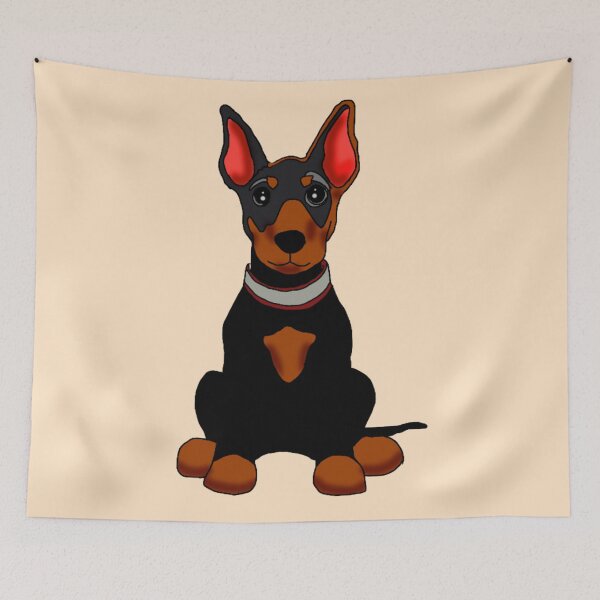 Item preview, Doberman puppy designed and sold by Flowersonstuff.