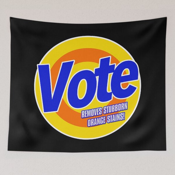 Item preview, VOTE - Removes stubborn Orange Stains designed and sold by Thelittlelord.