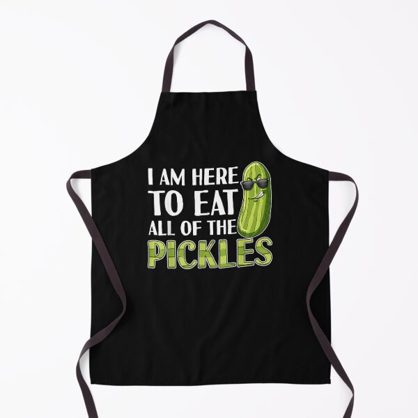 Item preview, Here to Eat All of the Pickles Funny Pickle designed and sold by CountryVanilla.