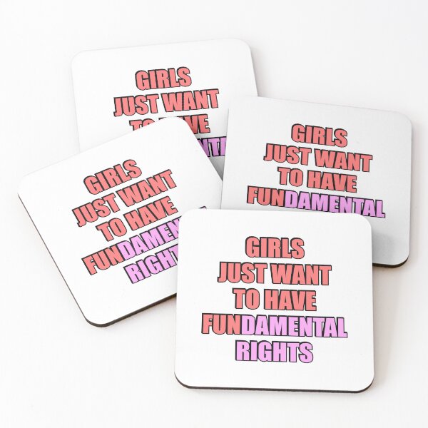 Item preview, Girls Just Want to Have Fundamental Rights designed and sold by Inspirationmotivation.