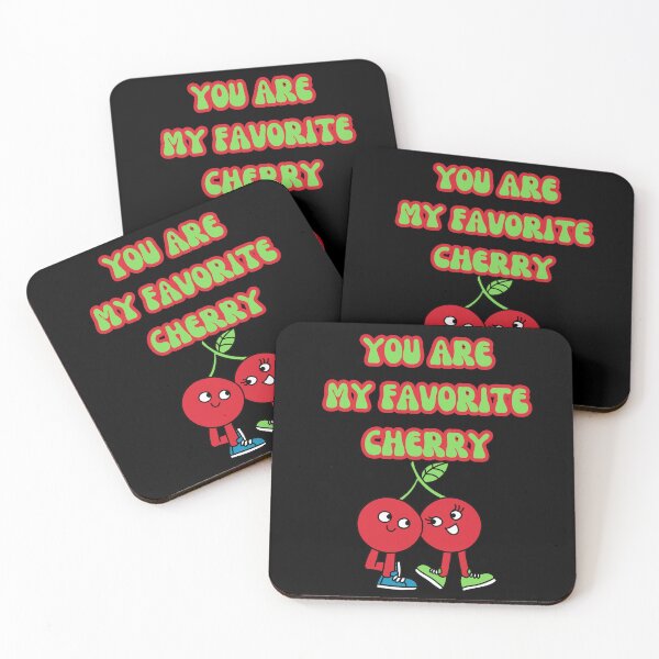 Item preview, YOU ARE MY FAVORITE CHERRY designed and sold by stickersrafisa.