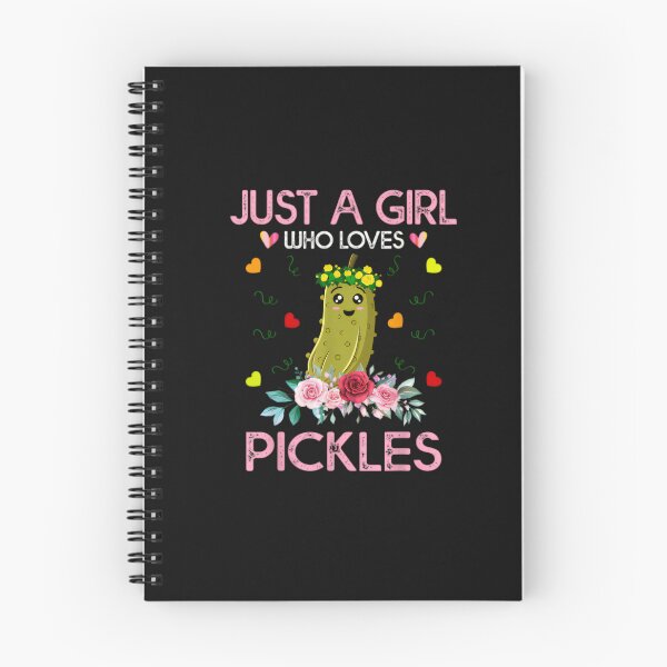 Item preview, Funny Pickle Tee For Women Just A Girl Who Loves Pickles designed and sold by CountryVanilla.