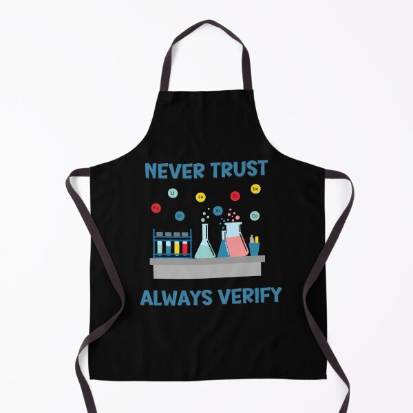 Item preview, Never Trust Always Verify - Science designed and sold by ButtonBonanza.