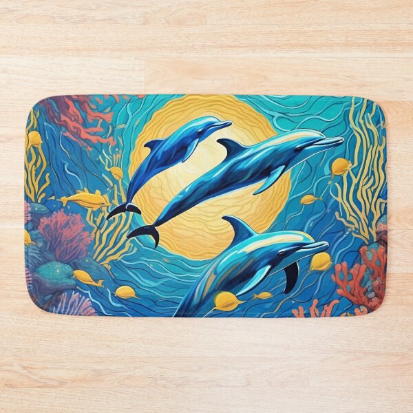 Item preview, Blue Dolphins in Deep Blue Sea Zoo Pals designed and sold by sportsimpact.
