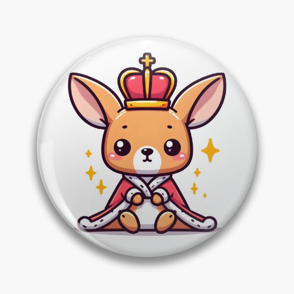 Item preview, Kawaii Kangaroo With Robe designed and sold by CanvasCutie.