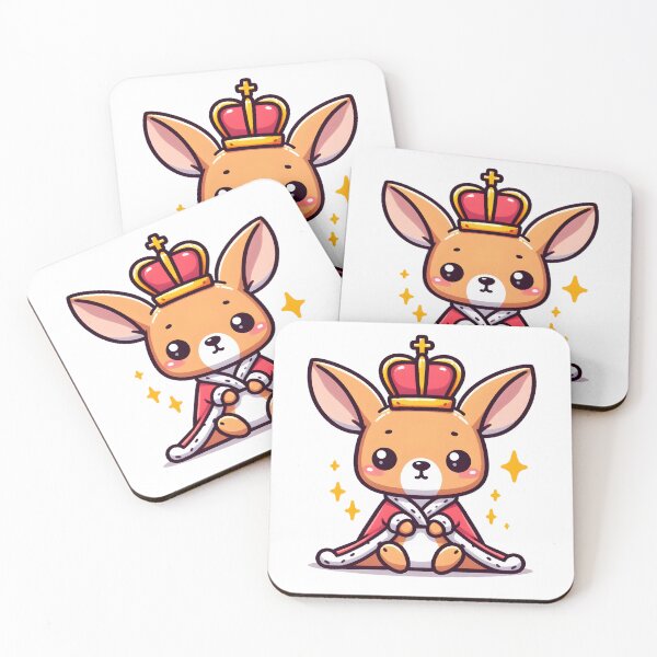 Item preview, Kawaii Kangaroo With Robe designed and sold by CanvasCutie.