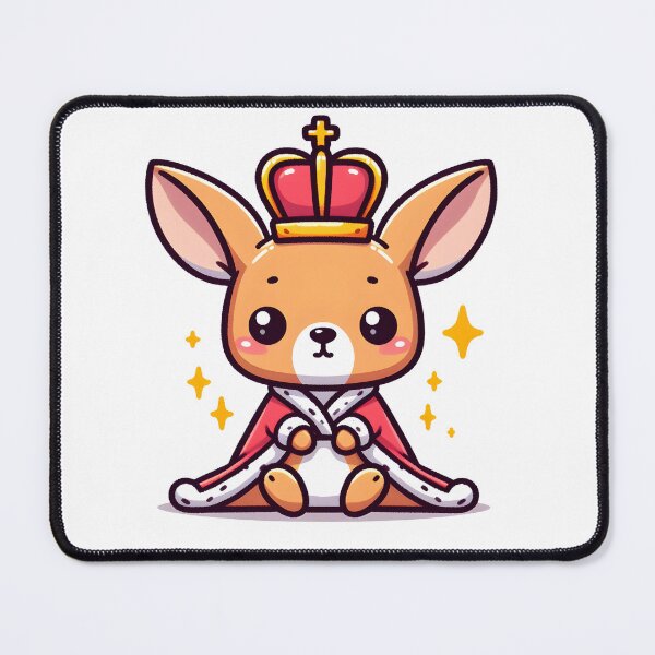 Item preview, Kawaii Kangaroo With Robe designed and sold by CanvasCutie.