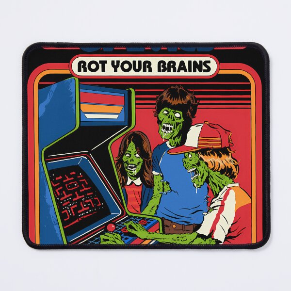 Item preview, Video Games Rot Your Brains designed and sold by Krischandiller2.