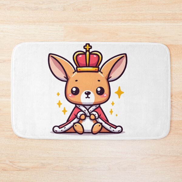 Item preview, Kawaii Kangaroo With Robe designed and sold by CanvasCutie.