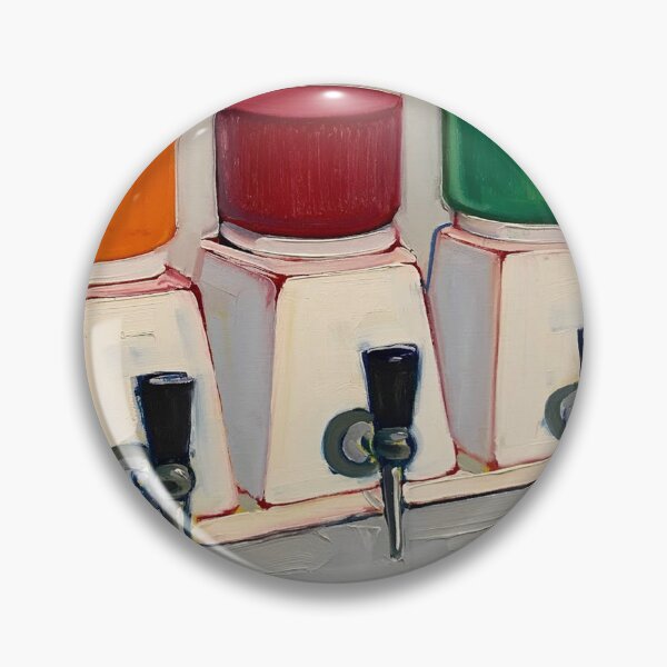 Item preview, Pinturas de pasteles de Wayne Thiebaud | Máquina de chicles Wayne Thiebaud | Helado Wayne Thiebaud designed and sold by Bob-Studio.