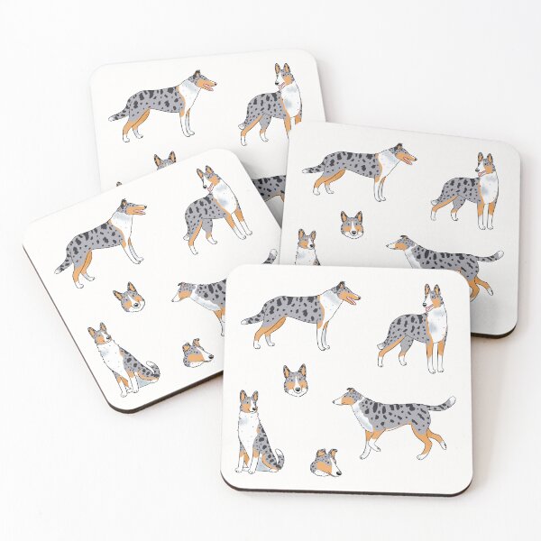 Item preview, Cute Smooth collie Dog pack designed and sold by Yaragold.