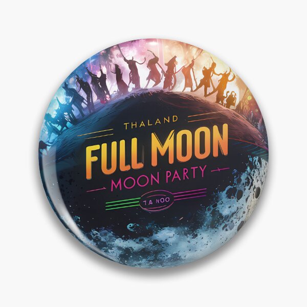 Item preview, Full moon party in another galaxy digital art for your sweet Thailand memories  designed and sold by FashionCanvas23.