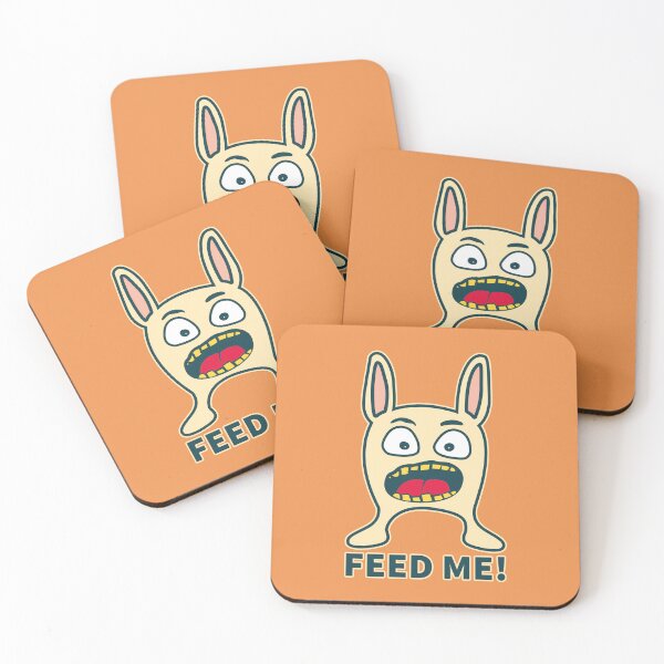 Item preview, Quirkitt Says "FEED ME!" designed and sold by WaitIsThisArt.