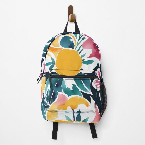 Item preview, Colorful and stylish minimalist and abstract flowers water color designed and sold by yeekazar.