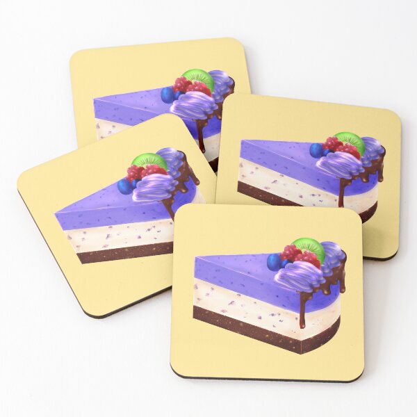 Item preview, Fruit Purple Chocolate Cheese Cake designed and sold by Kimmyguo.