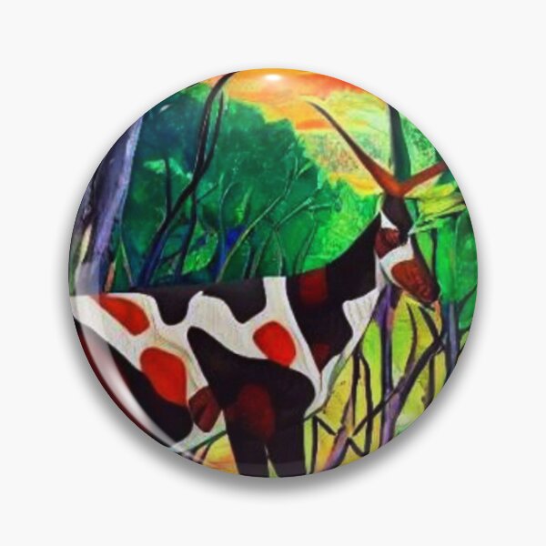Item preview, Antelope camouflaged in forest designed and sold by George Hutton Hunter.