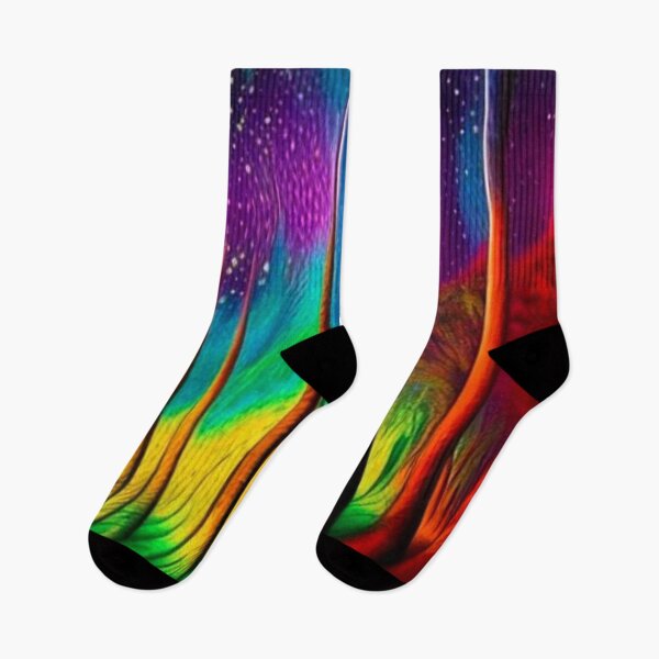 Item preview, Aurora beyond forest designed and sold by George Hutton Hunter.