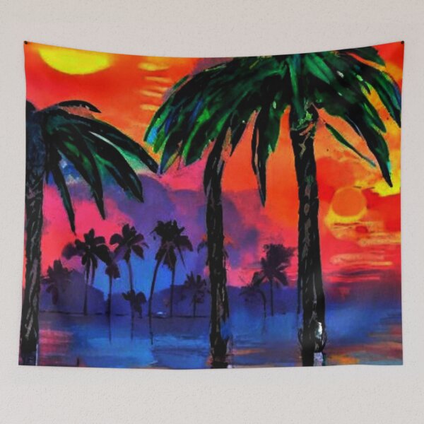 Item preview, Flooded Palms designed and sold by George Hutton Hunter.