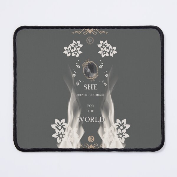 Item preview, Emily Bronte (grey) designed and sold by ProsetoPrint.