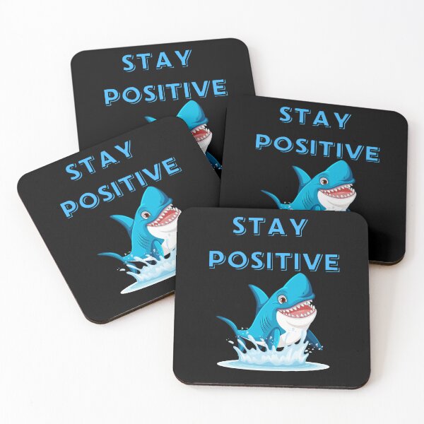 Aperçu de l'œuvre RESTE POSITIF créée et vendue par stickersrafisa.