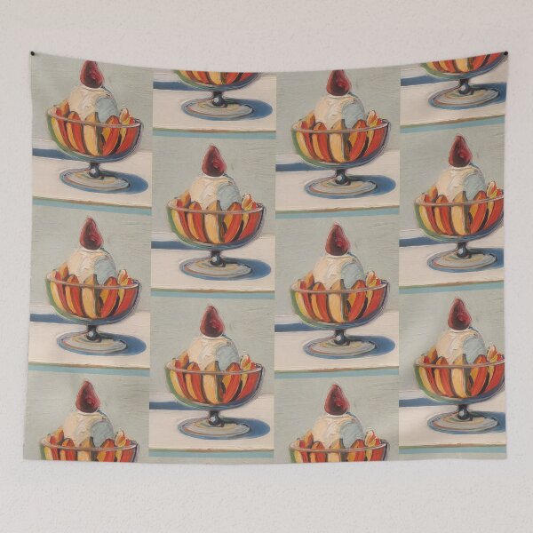Item preview, Wayne Thiebaud cake paintings | Wayne Thiebaud gumball machine | Wayne Thiebaud ice cream designed and sold by Bob-Studio.