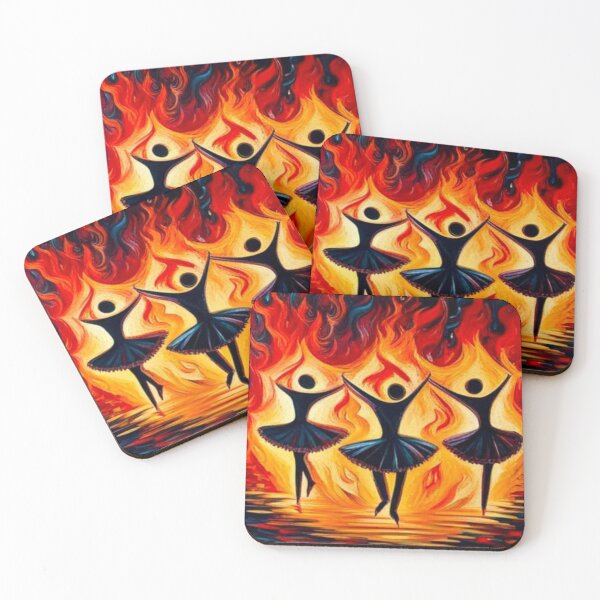 Item preview, The Fire Dancers designed and sold by George Hutton Hunter.