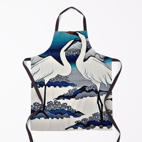 Item preview, White Cranes in snow designed and sold by George Hutton Hunter.