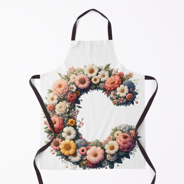 Item preview, Letter “C” containing flowers designed and sold by yeekazar.