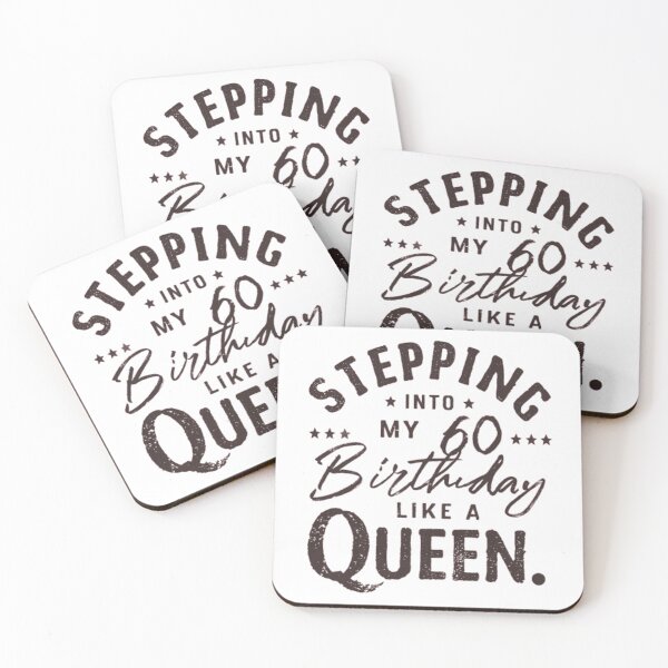 Item preview, Stepping Into My 60th Birthday Like A Queen designed and sold by Bu-uble.