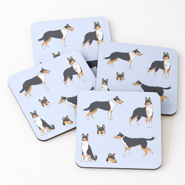 Item preview, Cute Smooth collie Dog pack designed and sold by Yaragold.