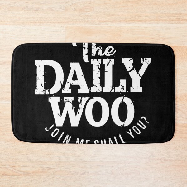 Item preview, The Daily Woo Join Me Shall You Distressed designed and sold by LorenzoMchenry.