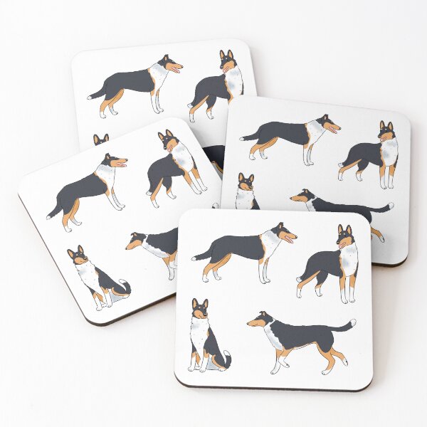 Item preview, Cute Smooth collie Dog pack designed and sold by Yaragold.