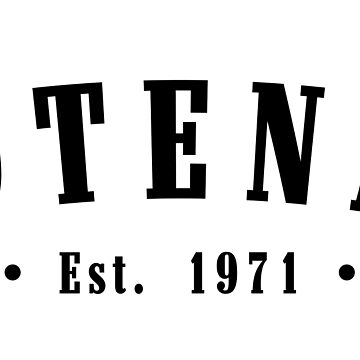 Artwork thumbnail, Sotenäs Västra Götaland County Sweden Est. 1971 Black Letter Sverige by establishedwear
