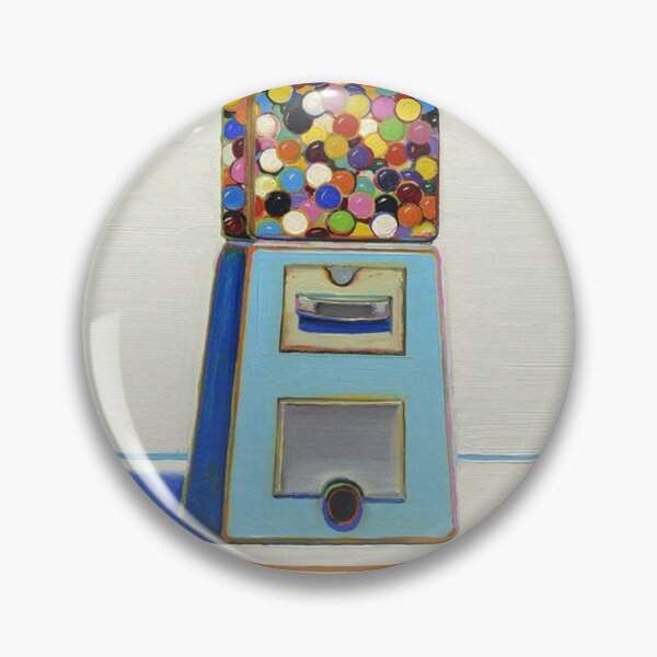 Artikelvorschau, Kuchenbilder von Wayne Thiebaud | Kaugummiautomat von Wayne Thiebaud | Eiscreme von Wayne Thiebaud entworfen und verkauft von Bob-Studio.