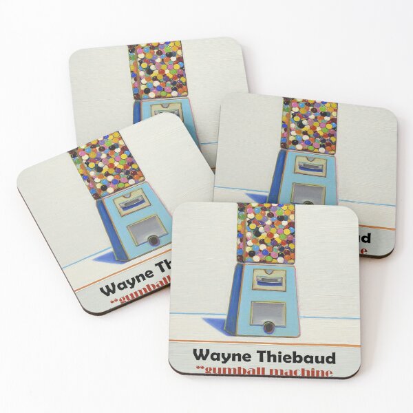 Artikelvorschau, Kuchenbilder von Wayne Thiebaud | Kaugummiautomat von Wayne Thiebaud | Eiscreme von Wayne Thiebaud entworfen und verkauft von Bob-Studio.