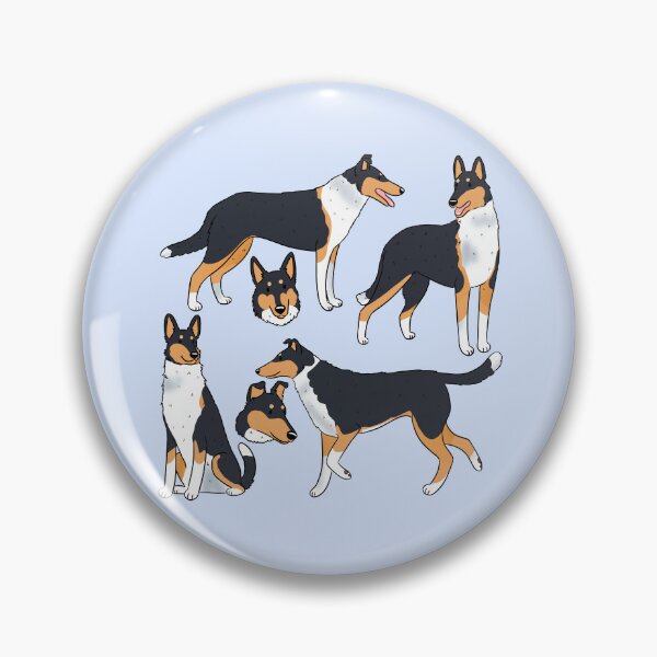 Artikelvorschau, Niedliches Smooth-Collie-Hundemuster entworfen und verkauft von Yaragold.