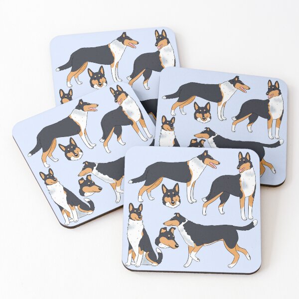 Item preview, Cute Smooth collie Dog pattern  designed and sold by Yaragold.