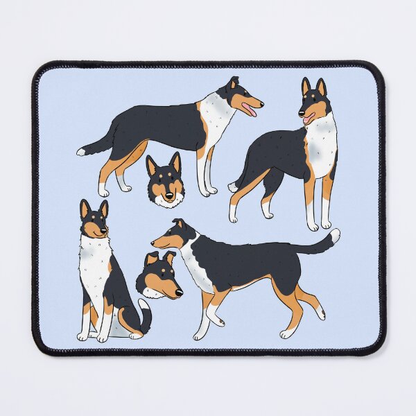 Item preview, Cute Smooth collie Dog pattern designed and sold by Yaragold.