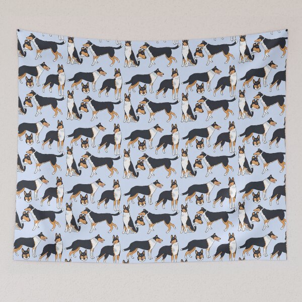 Item preview, Cute Smooth collie Dog pattern  designed and sold by Yaragold.