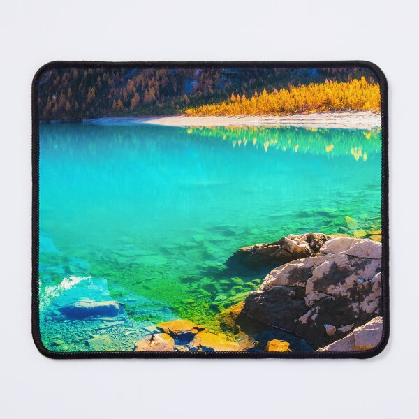 Item preview, AUTUMN MOUNTAIN LAKE designed and sold by SSP-PRINTS.
