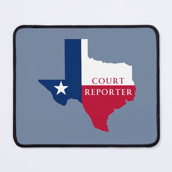 Item preview, Texas Court Reporter Stenographer designed and sold by Neeshki.