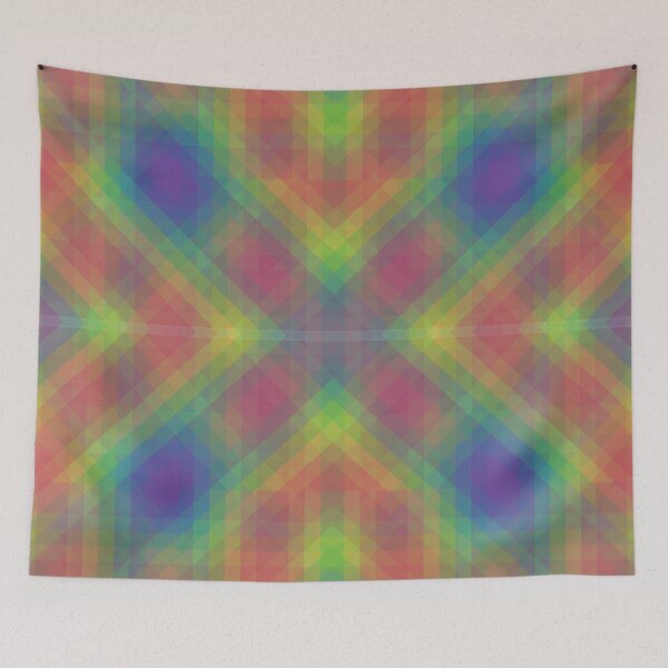 Item preview, Geometric Gradient pattern designed and sold by zibziby.